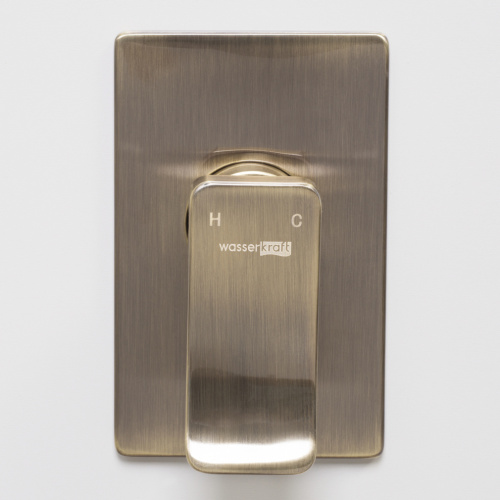 Смеситель для душа WasserKRAFT Exter 1600 1651 встраиваемый бронза - фото 3