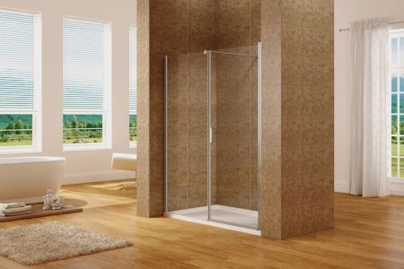 Душевая дверь Aquanet Cinetic AE12-N-90H190U-CT 90х190 стекло прозрачное профиль хром