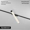 Трековый магнитный однофазный светильник Denkirs Air ray (Аир раы) DK5325-BK