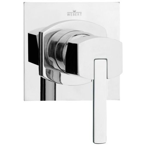 Смеситель для ванны и душа Webert Azeta New AA880101015 встраиваемый в стену хром - фото 2