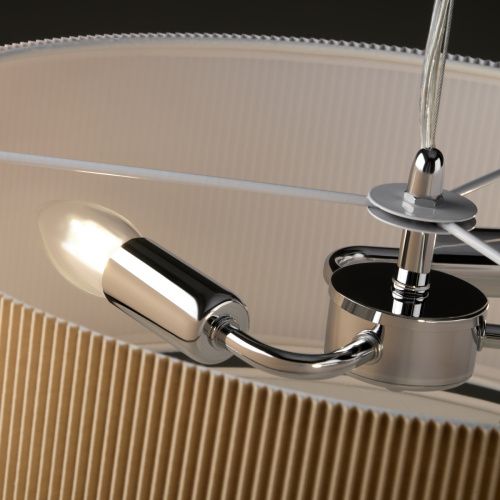 Светильник подвесной Freya Pleating Modern FR5434PL-03BG - фото 4