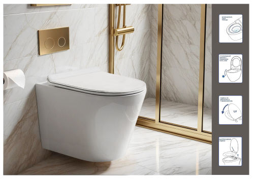 Унитаз Cerutti SPA CT10833 подвесной - фото 2