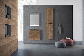 Тумба под раковину Vincea Mia VMC-2MC600VO 61х50х46 подвесная цвет коричневый