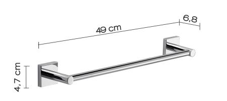 Полотенцедержатель Gedy Fuji FJ21/45(13)