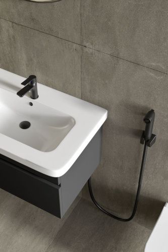 Смеситель Esko SB 27H на раковину черный - фото 4