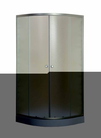 Душевой уголок Niagara Eco _0031422 80х80 стекло матовое профиль хром с поддоном