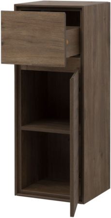 Шкаф Aquanet Милан 00339955 40х90 подвесной цвет коричневый