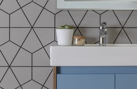 Раковина керамическая Aquanet Латина 00242905 60х50 полувстраиваемая цвет белый 1 отверстие под смеситель