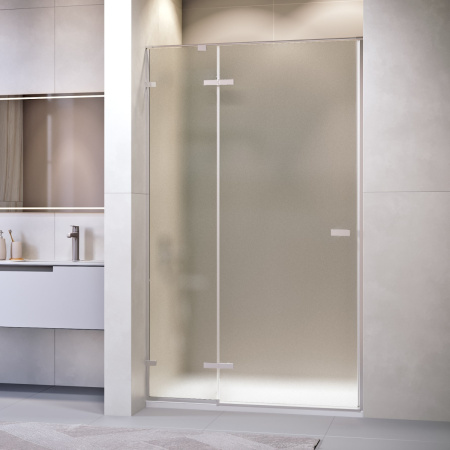 Душевая дверь RGW Stilvoll 353200414-21 140х200 стекло матовое профиль хром глянцевый