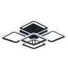 Люстра потолочная Natali Kovaltseva Spektr (Спектр) HIGH-TECH LED LAMPS 82022 BLACK