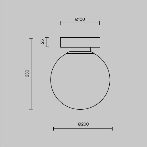 Бра Maytoni Basic form MOD321WL-01B1 - фото 3