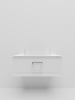 Тумба со столешницей La Fenice CUBO NFNC-01-CUB-B-80-3-GG 80х50 подвесная цвет белый