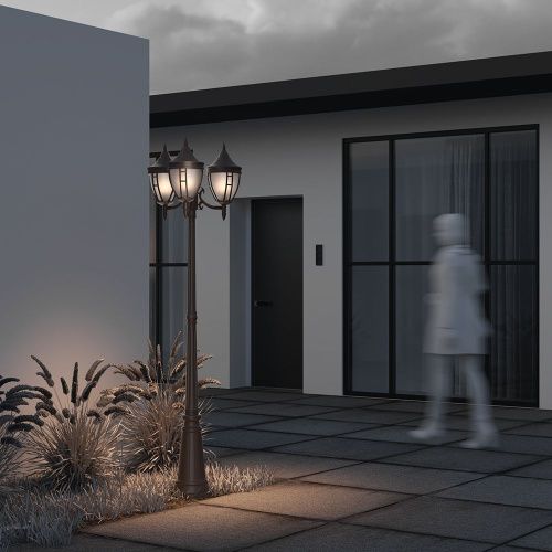 Светильник садово-парковый Maytoni Outdoor Rivoli O026FL-03B - фото 5