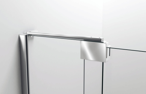 Душевая дверь Vincea Extra VDP-1E1112CLGM 120х200 стекло прозрачное профиль вороненая сталь - фото 3