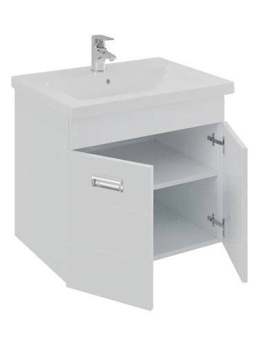 Тумба с раковиной Orange Таис TP2-TUW+RA 60х45х53 - фото 3