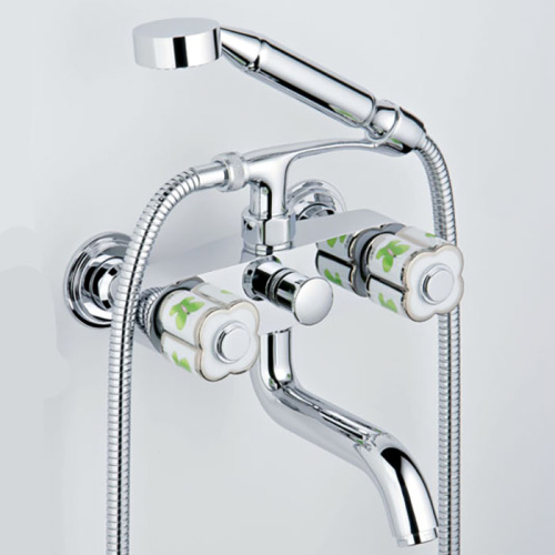 Смеситель для ванны THG Capucine vert A7E-A02-13B настенный хром - фото 2