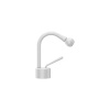 Смеситель Gessi Goccia 33607#279 на биде белый