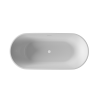 Ванна акриловая Sancos Mimi FB01 170х80 отдельностоящая овальная с каркасом