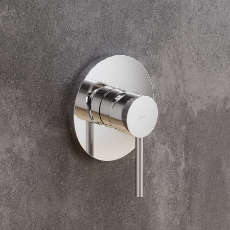 Смеситель для душа Damixa Scandinavian Pure 367500000 встраиваемый в стену хром без термостата