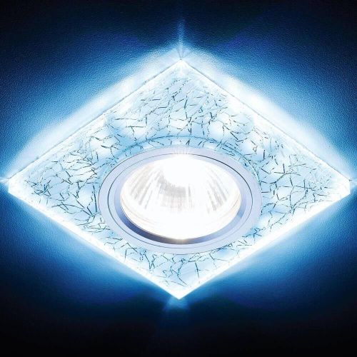 Светильник встраиваемый Ambrella Light LED (ЛЕД) S227 W/CH/C - фото 2