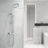 Душевая стойка Raffine F3699 настенная цвет хром