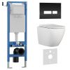 Комплект унитаз с инталляцией и клавишей смыва Iberica Blanca BILBAO ALTO IB.001M.BLA.234.2211