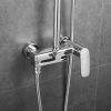 Душевая стойка Shevanik S8536 настенная цвет хром