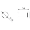Крючок одинарный Langberger Accessories 70131A