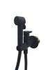 Гигиенический душ со смесителем Webert Elio EL870303560PVC черный
