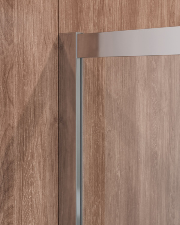 Душевой уголок Cezares MOLVENO MOLVENO-A-2-100-C-Cr-IV 100х100 стекло прозрачное профиль хром глянцевый без поддона