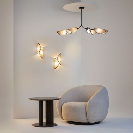 Люстра на штанге Maytoni Organic Modern MOD225PL-04B