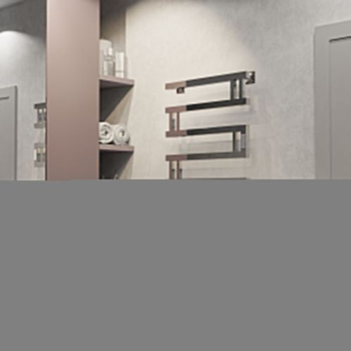 Полотенцесушитель Indigo Muza DGM60-50Rt 50х63 электрический хром - фото 2