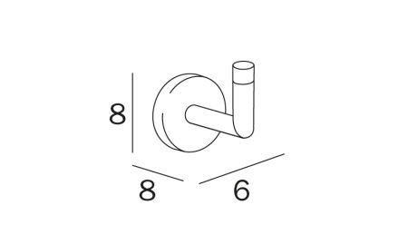 Крючок Inda FORUM A3620ACR