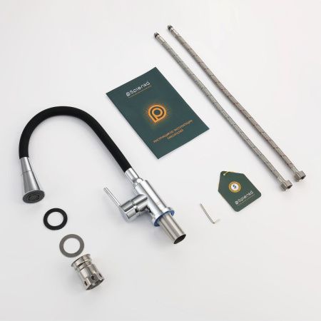 Смеситель для кухни Splenka S201 S201.4306 на мойку хром