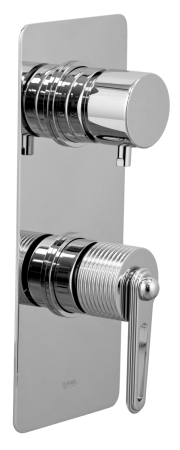 Смеситель для душа Daniel Brooklyn BY612D2KBCR встраиваемый в стену хром