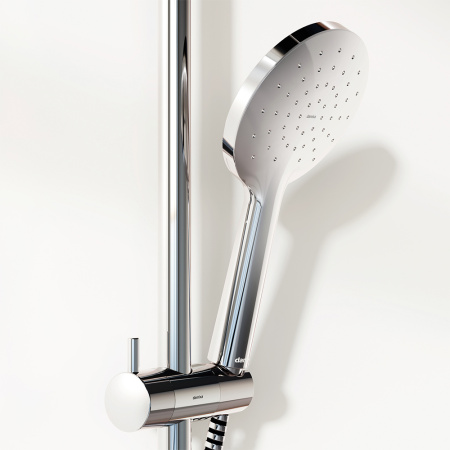 Душевая стойка Damixa Jupiter 977750000 настенная цвет хром