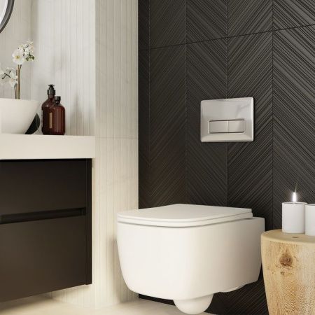 Клавиша смыва механическая Iddis Unifix UNI41CHi77 цвет хром