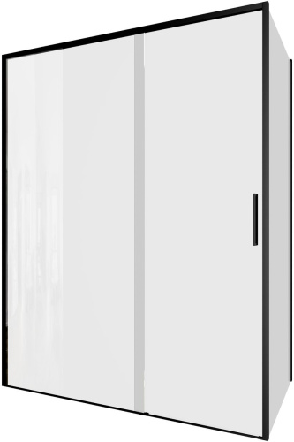 Душевой уголок Aquanet Pleasure Evo AE65-150x90-BT 150х90 стекло прозрачное профиль черный без поддона - фото 2