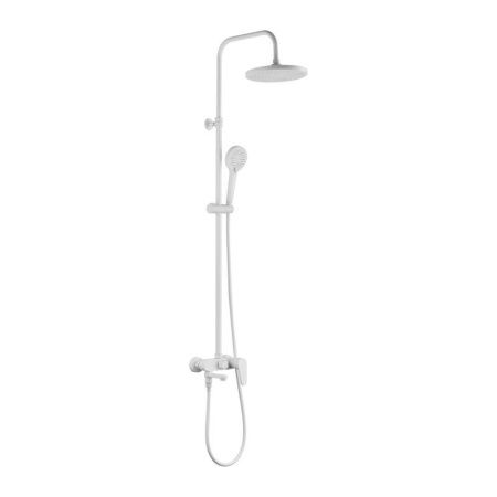 Душевая стойка Esko ST225KZW настенная цвет белый