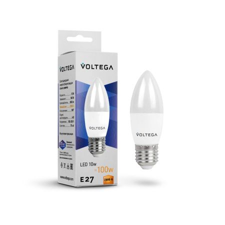 Лампа светодиодная Voltega Candle 10W (Свеча 10Вт) 8451