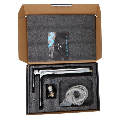 Смеситель для раковины Fashun A5185 на столешницу хром - фото 4