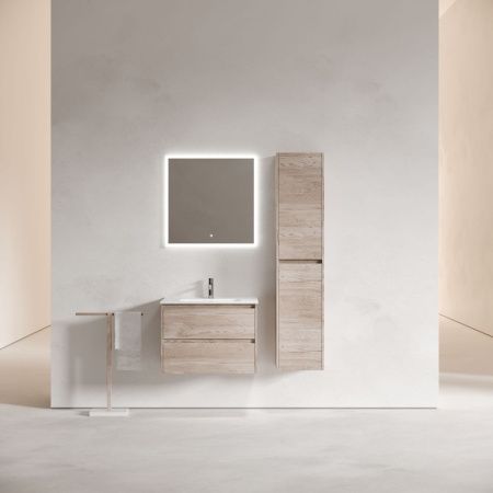 Тумба под раковину Sancos Libra LB70EG 70х50 подвесная цвет коричневый