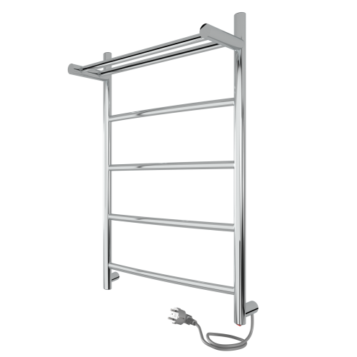 Полотенцесушитель Indigo ARC с полкой LCAE60-40PR 43х60 электрический хром - фото 5