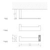 Бумагодержатель Decor Walther Brick 590500