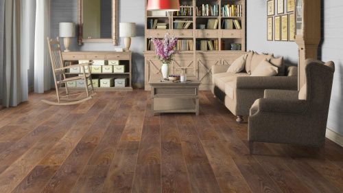 Ламинат Tarkett Estetica 933 Дуб Натур коричневый Т028095 толщина 0,9 см 33 класс 1292х194 - фото 2