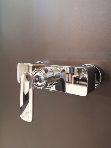 Смеситель для душа AltroBagno Aperto AltroBagnoAperto030601Cr настенный хром - фото 2
