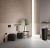Чаша унитаза подвесная Vitra Plural 7830B483-0075 цвет черный без сиденья безободковая каскадный смыв