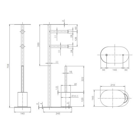 Стойка Raglo R300.31.03