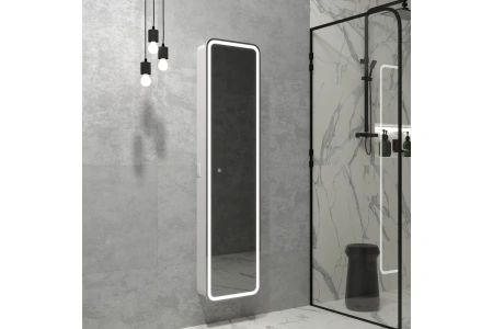 Шкаф-пенал Taliente Amato TA-CBled-L40160 40х160 подвесной цвет белый