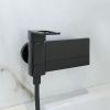 Смеситель для ванны и душа IDDIS Slide SLIBL00i02WA настенный черный